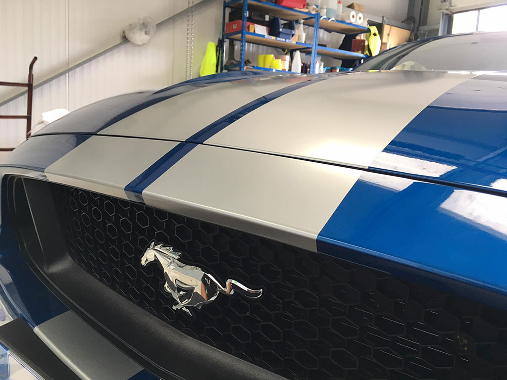 Grey Strips for Mustang Hampshire